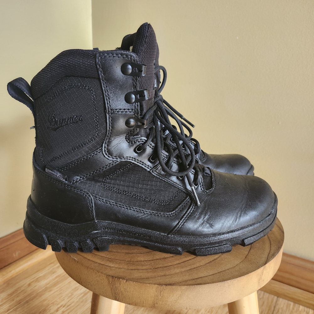 Danner Black Leather Tactical Boots